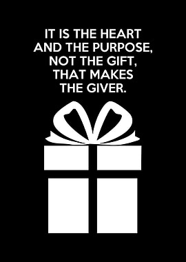 What Makes a Giver