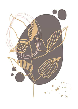 Golden color botanicalleaf