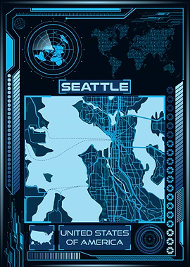 SEATTLE MAP USA