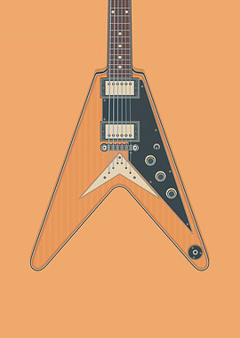 Vintage V Guitar
