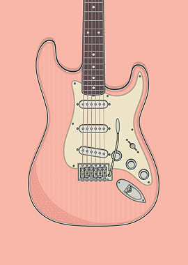 Shell Pink Strat