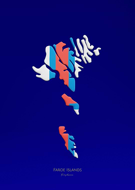 Faroe Islands Torshavn Map