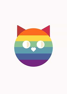 rainbow cat
