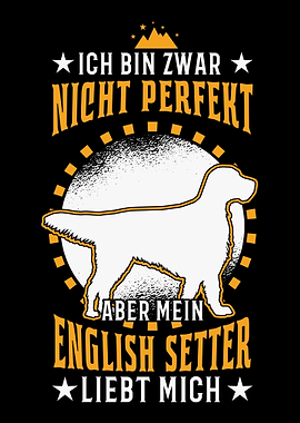English Setter Spruch Engl