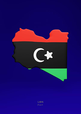 Libya Tripoli Africa Map