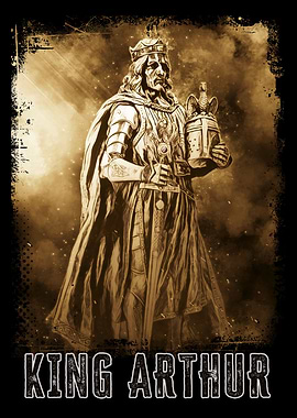 KING Arthur Mythical Art