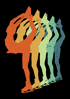 Figure Skating Cool Retr