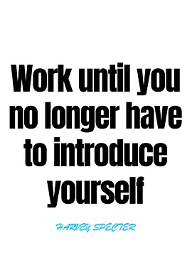 Harvey Specter Quotes