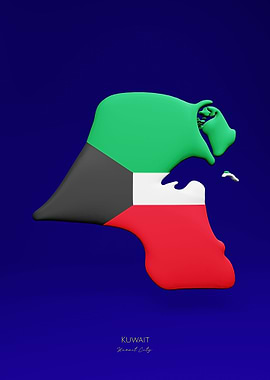 Kuwait Asia 3d Rendering