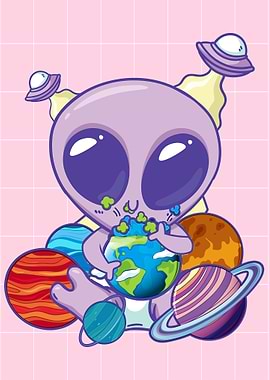 Celestial Kawaii Alien