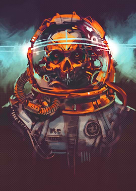 Skull Astronaut