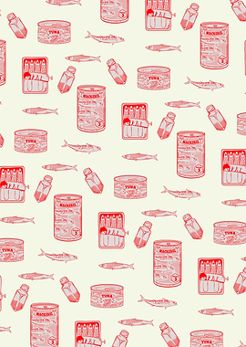 Tinned fish pattern