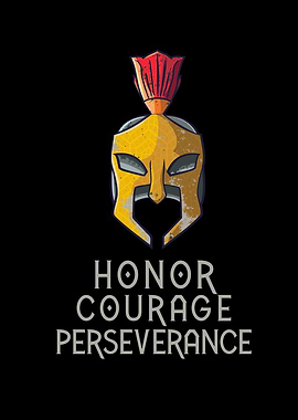 Spartan Honor Courage
