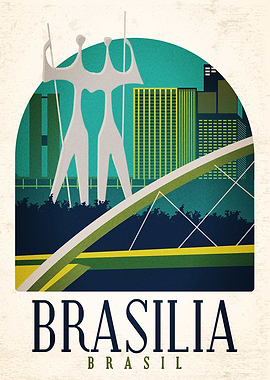 Brasilia City Skyline