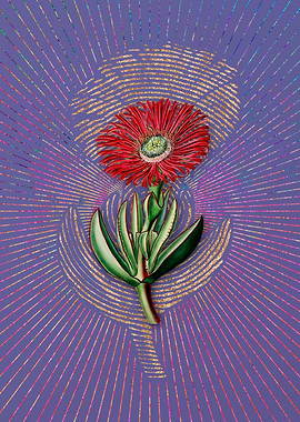 Red Edged Fig Marigold