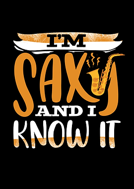 Funny Saxophonist Graphic