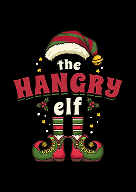 Hangry Elf Elf Christmas