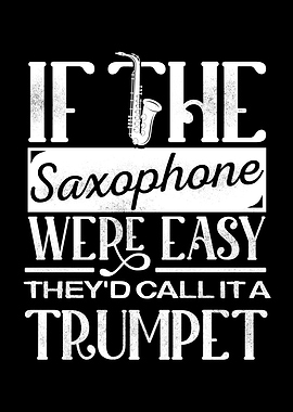 Funny Saxophonist Graphic