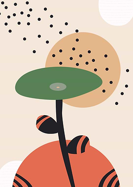 Abstract bold shapes II