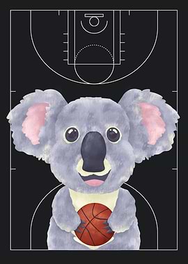 Koala Basketball Player