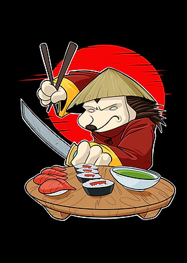 Samurai Sushi Hedgehog