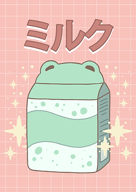 Cottagecore Kawaii Frog
