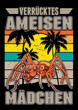 Verrcktes Ameisen Mdchen