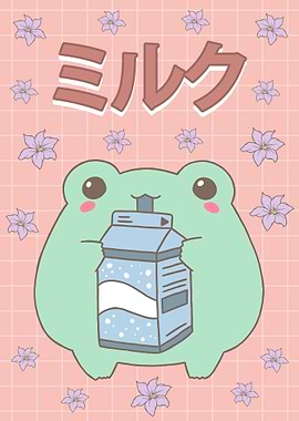 Cottagecore Kawaii Frog
