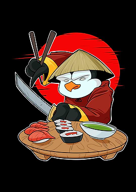 Samurai Sushi Penguin Maki