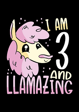 I am three years old llama