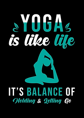 Yoga Life balance Quote