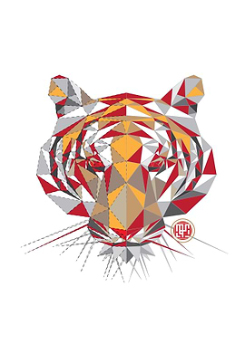 Tigerlowpoly Red