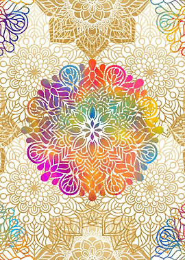 Colorful Mandala 01