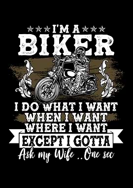 Funny Motorcycles Graphic