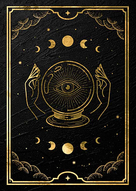 Gold Mystical Tarot