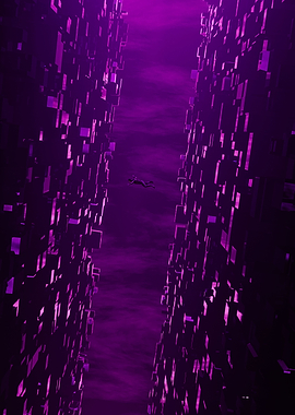 In fall between worlds