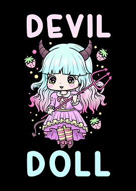 Devil Doll Goth Girl