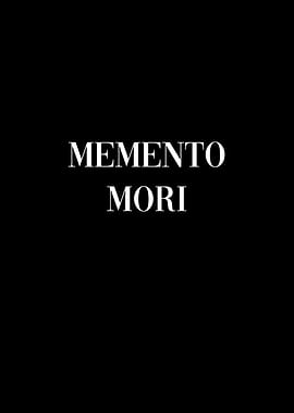 Latin Quote Memento Mori