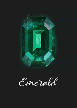 Crystal Gemstone Emerald