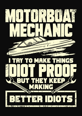 Motorboat Mechanic Design