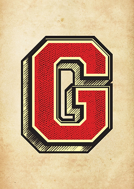 Vintage Letter G