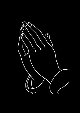 praying minimalist