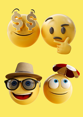 Funny Dollar Emoji