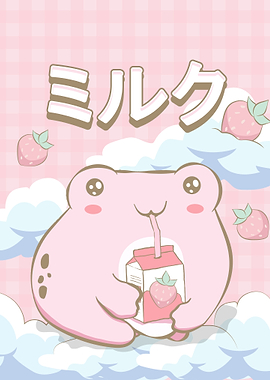 Cottagecore Kawaii Frog