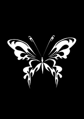 butterfly minimalist