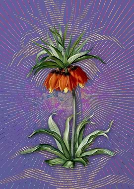 Vintage Fritillaries Art
