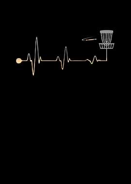 Disc Golfer Heartbeat