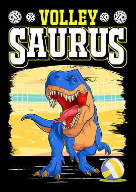 Dinosaur Volleyball Trex