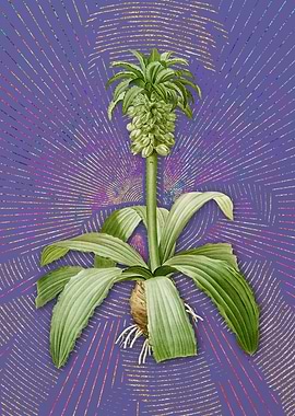 Vintage Eucomis Regia