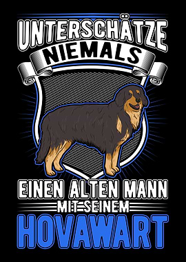 Hovawart Alter Mann